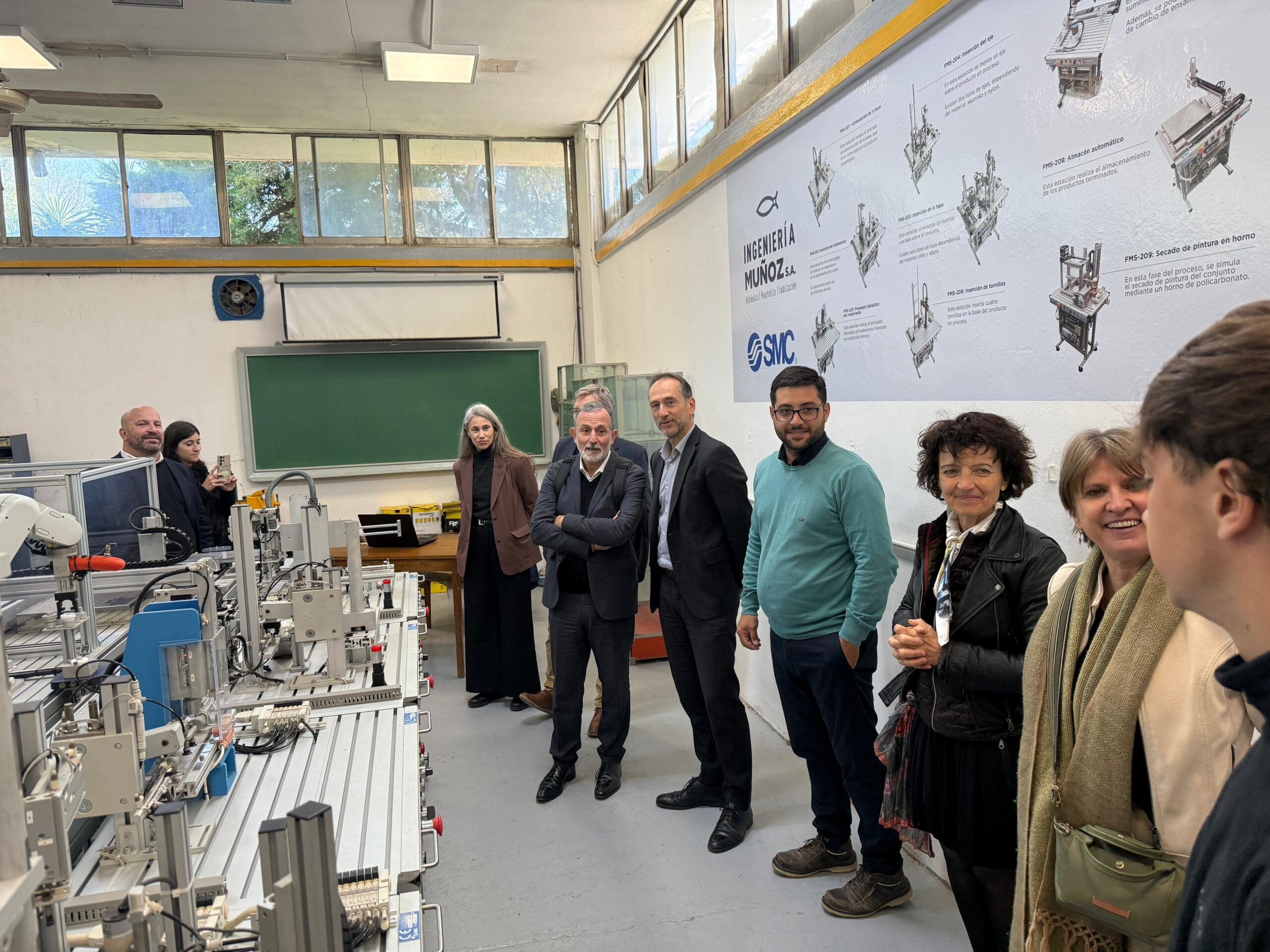 Educación Técnica Industrial: el aporte de INGENIERÍA MUÑOZ S.A. y SMC